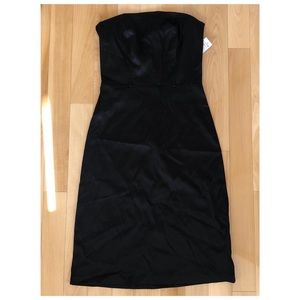 Black Strapless Dress
